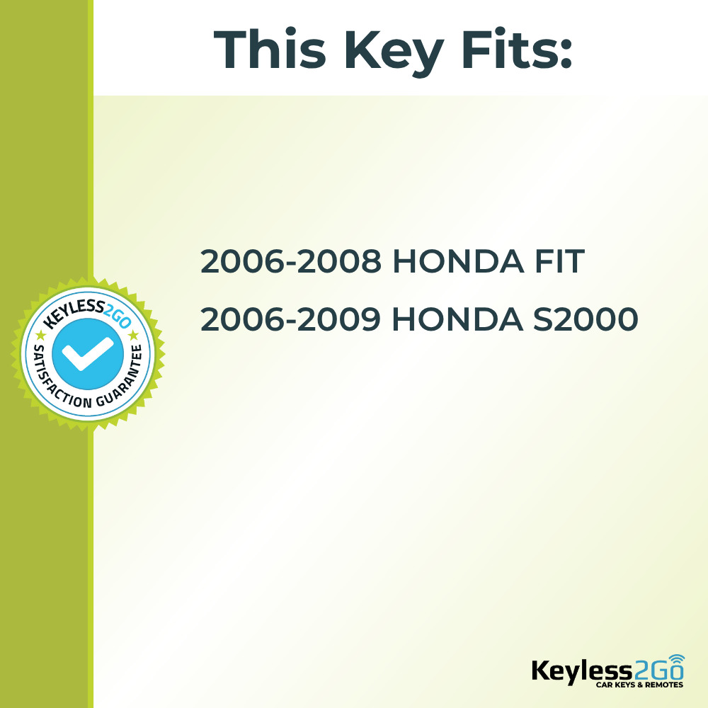 Keyless2Go HD113-PT Transponder Key, Megamos ID 8E