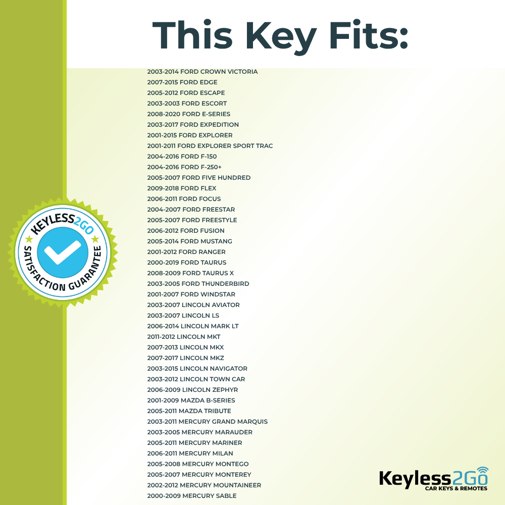 Keyless2Go H92-PT Transponder Key, 4D-63 80-Bit