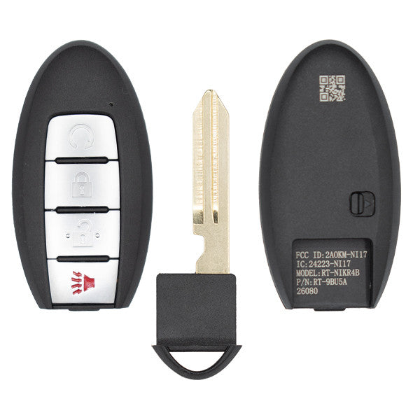 Keyless2Go 2022 - 2026 Nissan 4-Button Replacement Smart Keyless Entry Remote Proximity Key Fob