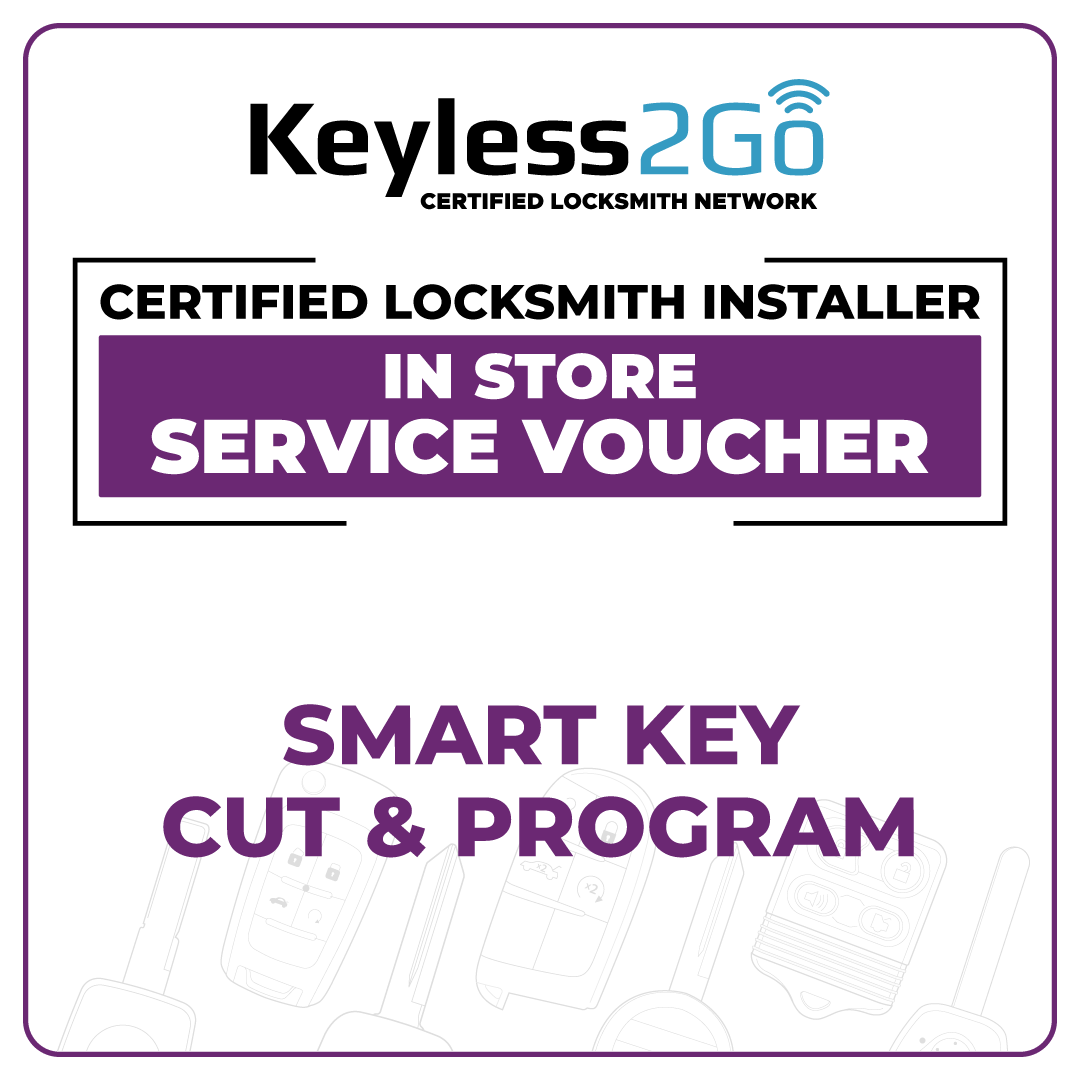 White Glove Smart Key Cut & Program - In Shop Service