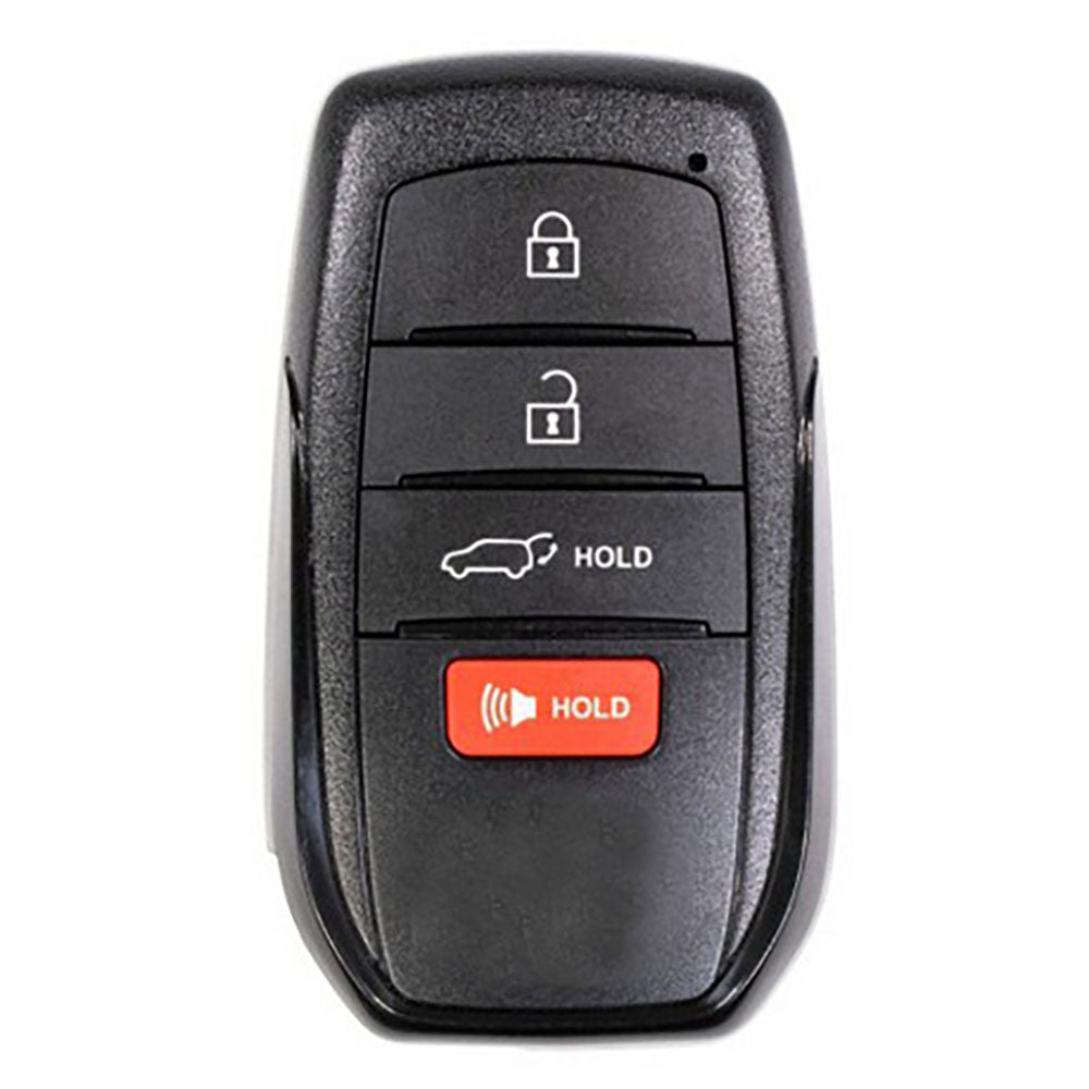 Keyless2Go 2023, 2024, 2025 Toyota Sequoia 4-Button Replacement Smart Remote Proximity Key Fob