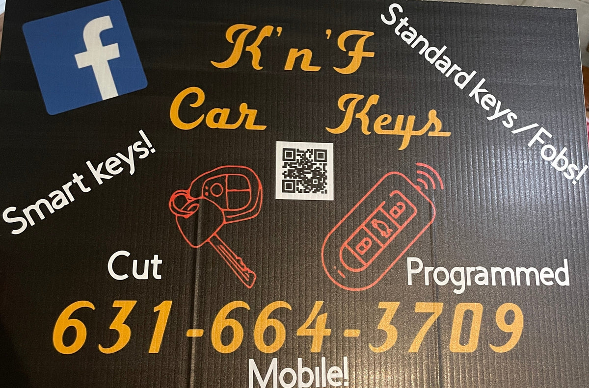 K Key Car Key K'n'F Car Keys – Keyless2Go