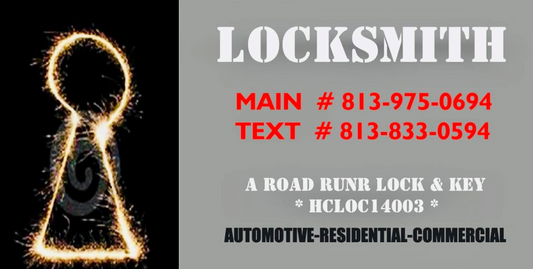 A ROAD RUNR LOCK & KEY