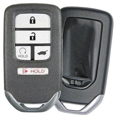 Keyless2Go 5 Button Replacement Proximity Smart Key For Honda KR5V2X (V44) / 72147-TG7-A11 / A2C97183600 - NO MEMORY - keyless2go