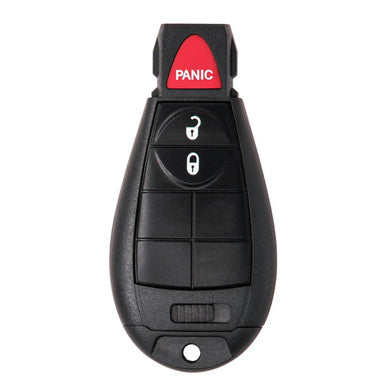 Keyless2Go Chrysler Dodge Jeep 3 Button Remote Key Replacement IYZ-C01C 56046707 AG - With Durashell Technology - keyless2go