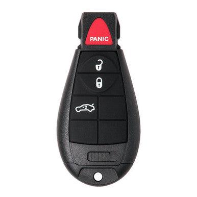 Keyless2Go Chrysler Dodge 4 Button Remote Key Replacement IYZ-C01C 05026886 AK - With Durashell Technology - keyless2go