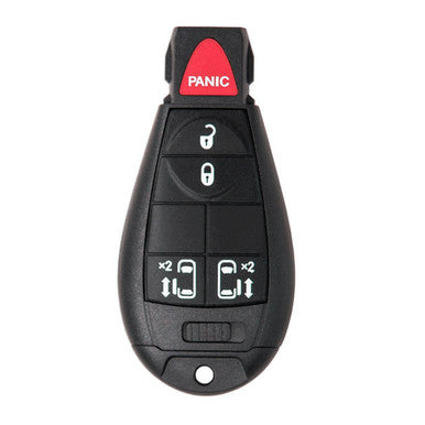 Keyless2Go Chrysler Dodge Volkswagen 5 Button Remote Key Replacement IYZ-C01C 56046713 AG - With Durashell Technology - keyless2go