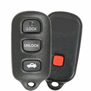 Keyless2Go Toyota 4-Button Remote GQ43VT14T 89742-AA030 - keyless2go