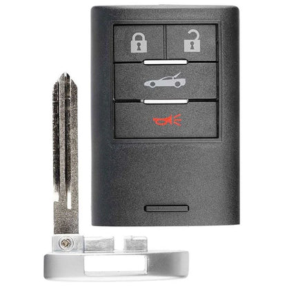 Keyless2Go 2005 - 2013 Chevrolet Corvette Replacement Smart Keyless Entry Remote Proximity Key Fob