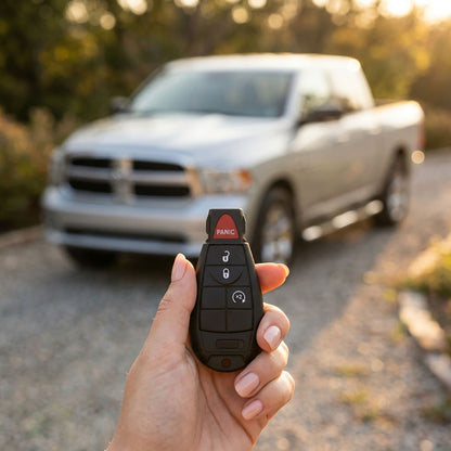 Keyless2Go 2014 - 2023 Jeep Cherokee 4-Button Replacement Keyless Entry Remote Key Fob