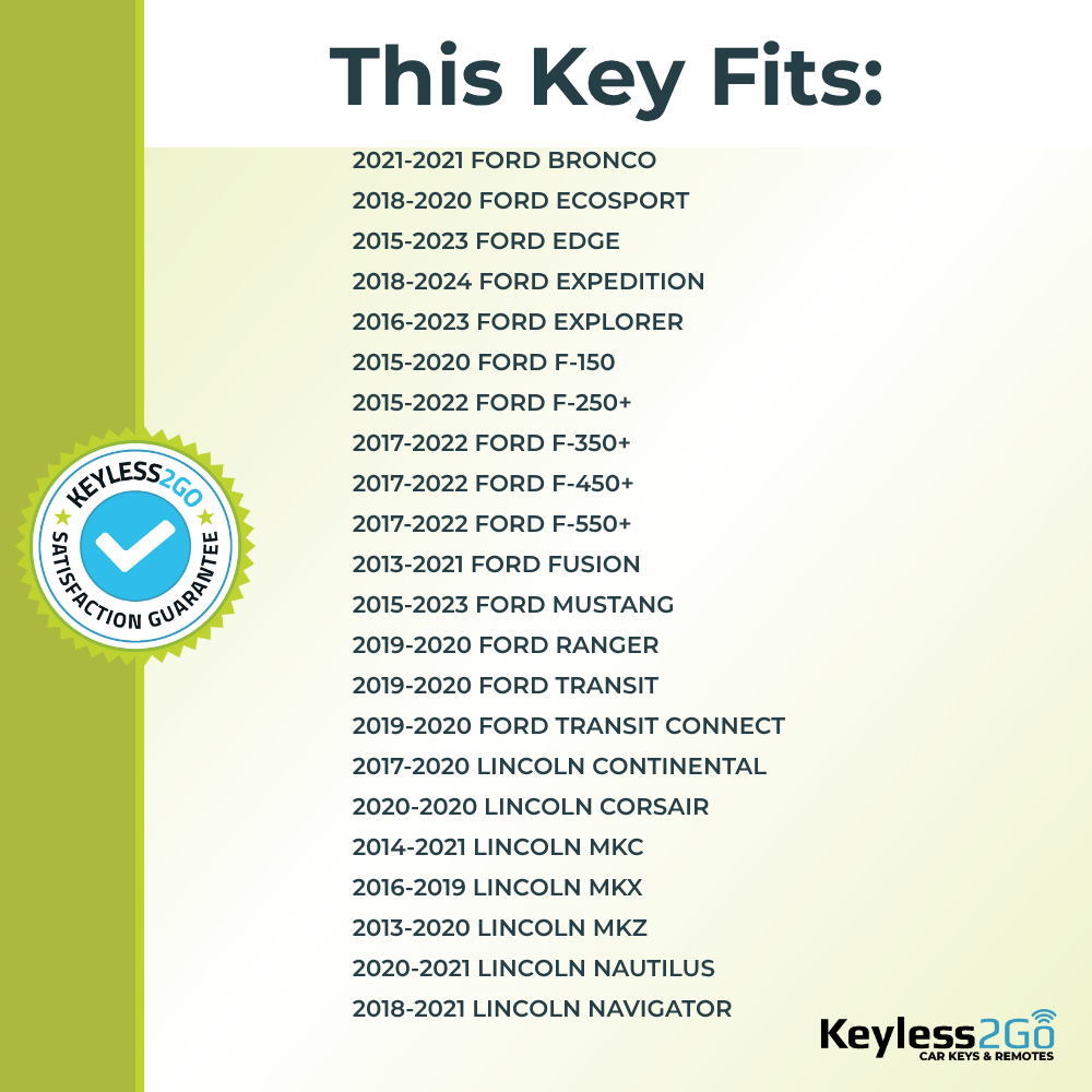 H128 Key Keyless2Go H128-PT Transponder Key, HITAG Pro 128-Bit