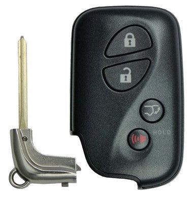 Keyless2Go 4 Button Remote Smart Proximity Key For Lexus HYQ14ACX / GNE 5290 / 89904-0E031 - HATCH BUTTON - keyless2go