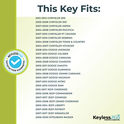Keyless2Go Y164-PT Transponder Key, Philips ID 46