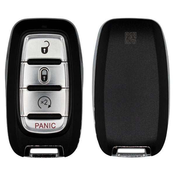 Keyless2Go 2019, 2020, 2021 Chrysler Pacifica, Voyager 4-Button Replacement Smart Keyless Entry Remote Proximity Key Fob
