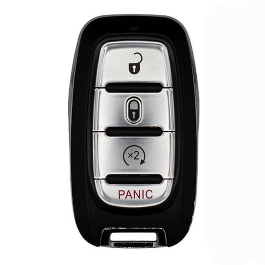 Keyless2Go 2019, 2020, 2021 Chrysler Pacifica, Voyager 4-Button Replacement Smart Keyless Entry Remote Proximity Key Fob