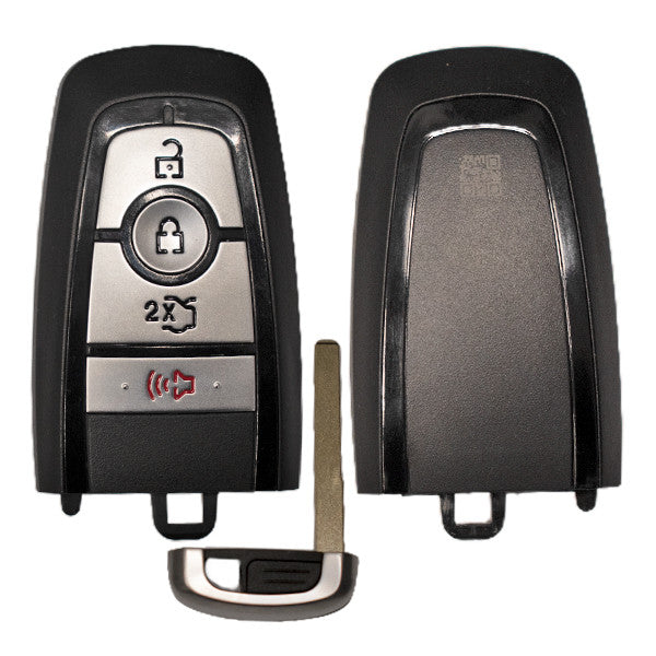 Keyless2Go 2017 - 2022 Ford 4-Button Replacement Smart Keyless Entry Remote Proximity Key Fob