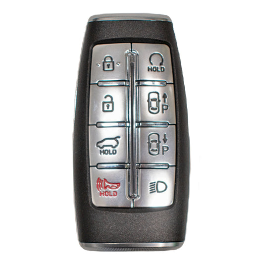 Keyless2Go 2021, 2022, 2023, 2024, 2025 Genesis GV70 8-Button Replacement Smart Keyless Entry Remote Proximity Key Fob