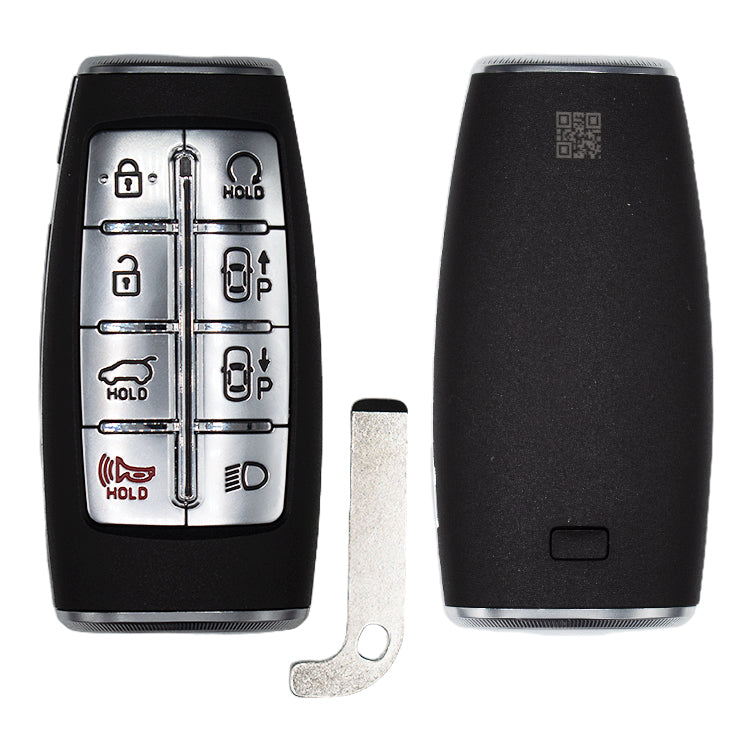 Keyless2Go 2022, 2023, 2024 Genesis GV80 8-Button Replacement Smart Keyless Entry Remote Proximity Key Fob