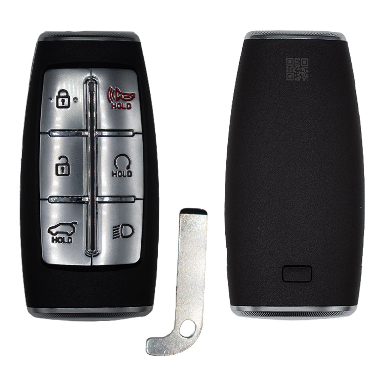 Keyless2Go 2021, 2022, 2023, 2024, 2025 Genesis GV70 6-Button Replacement Smart Keyless Entry Remote Proximity Key Fob