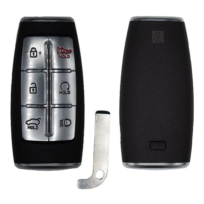 Keyless2Go 2021, 2022, 2023, 2024, 2025 Genesis GV70 6-Button Replacement Smart Keyless Entry Remote Proximity Key Fob