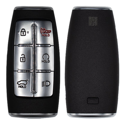 Keyless2Go 2021, 2022, 2023, 2024, 2025 Genesis GV70 6-Button Replacement Smart Keyless Entry Remote Proximity Key Fob
