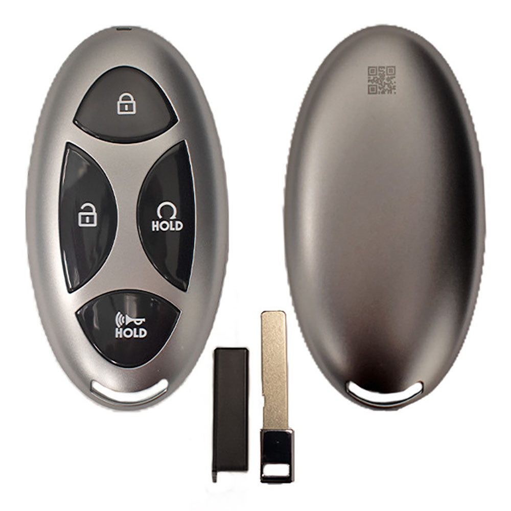 Keyless2Go 2023, 2024, 2025, 2026 Hyundai Kona 4-Button Replacement Smart Keyless Entry Remote Proximity Key Fob