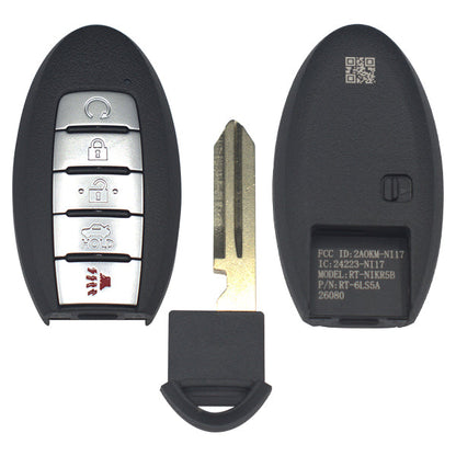 Keyless2Go 2023, 2024, 2025 Nissan Altima Replacement Smart Keyless Entry Remote Proximity Key Fob
