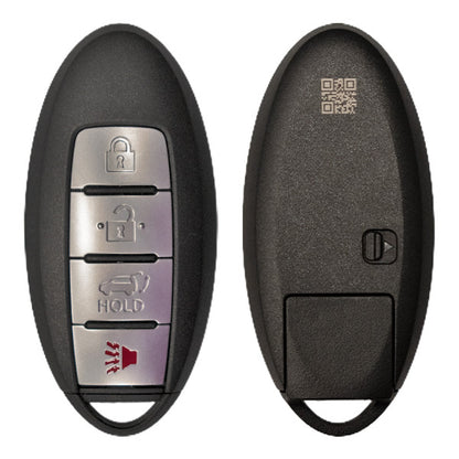 Keyless2Go 2011 - 2024 Nissan Infiniti 4-Button Replacement Smart Keyless Entry Remote Proximity Key Fob