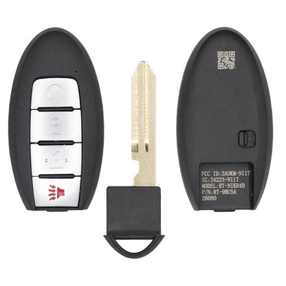 Keyless2Go 2022 - 2026 Nissan 4-Button Replacement Smart Keyless Entry Remote Proximity Key Fob