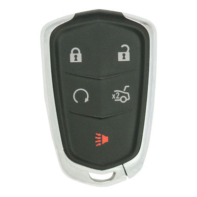 Keyless2Go Cadillac 5-Button Smart Key HYQ2EB 13598538 433 MHz - keyless2go