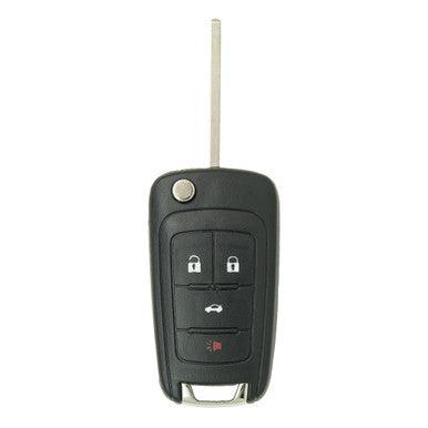 Keyless2Go Buick Chevrolet 4-Button Proximity Flip Key PEPS OHT05918179 13504283 315 MHz - keyless2go