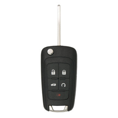 Keyless2Go Buick Chevrolet 5-Button Proximity Flip Key PEPS OHT01060512 13504202 315 MHz - keyless2go