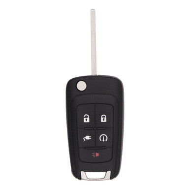 Keyless2Go Chevrolet 5-Button Proximity Flip Key PEPS OHT05918179 22755321 315 MHz - keyless2go