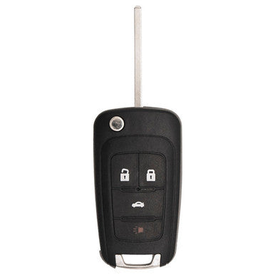 Keyless2Go Buick Chevrolet 4-Button Magic Reusable Proximity Flip Key PEPS OHT05918179 13504283 315 MHz - keyless2go