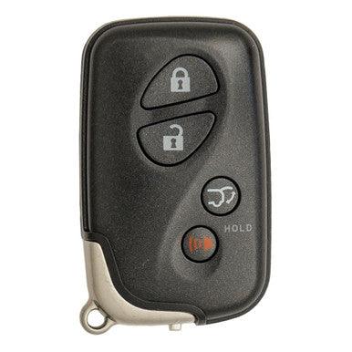 Keyless2Go 4 Button Proximity Smart Key Replacement for Lexus HYQ14AEM / GNE 6601 / 89904-60A00 / 89904-60061 - keyless2go