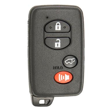 Keyless2Go 4 Button Proximity Remote Smart Key Replacement for Toyota HYQ14AAB / Board 0140 - keyless2go