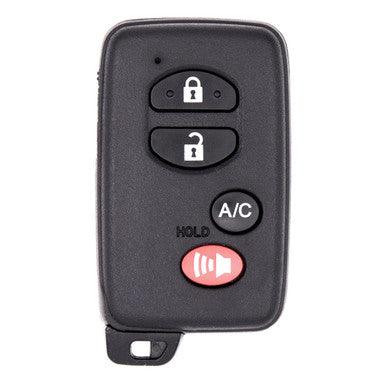 Keyless2Go 4 Button A/C Proximity Remote Smart Key Replacement for Toyota HYQ14AAB (E BOARD 3370) 89904-47420 - keyless2go