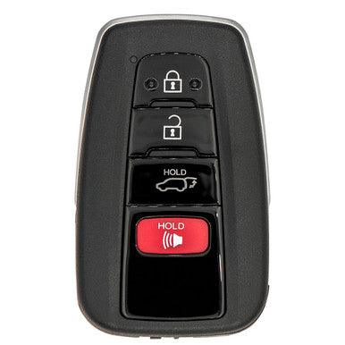 Keyless2Go 4 Button Proximity Remote Smart Key Replacement for Toyota HYQ14FBC 8990H-0R030 - keyless2go