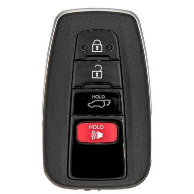 Keyless2Go 2021 Toyota RAV4 4-Button Replacement Smart Keyless Entry Remote Proximity Key Fob