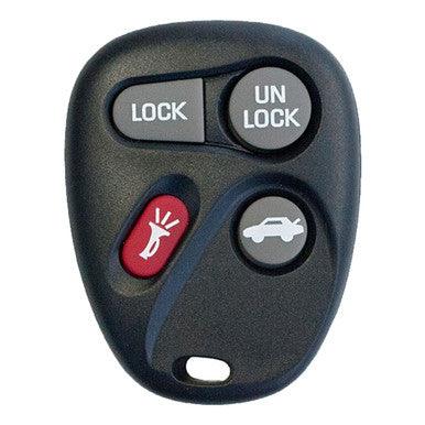 Keyless2Go Buick Oldsmobile Pontiac 4-Button Remote ABO0204T 10246215 - keyless2go