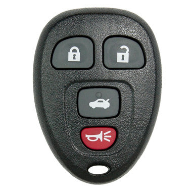 Keyless2Go Buick Chevrolet Pontiac 4-Button Remote KOBGT04A 15252034 - keyless2go