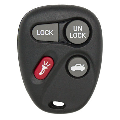 Keyless2Go Buick Cadillac Chevrolet 4-Button Remote KOBLEAR1XT 10443537 - keyless2go