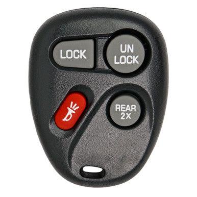 Keyless2Go Buick Cadillac Chevrolet 4-Button Remote KOBUT1BT 15732805 - keyless2go