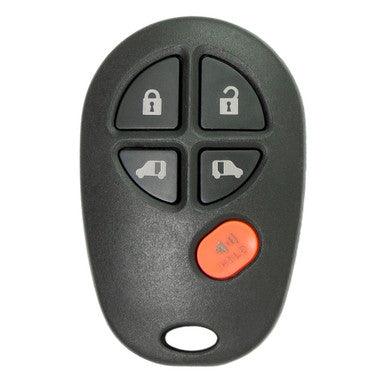 Keyless2Go Toyota 5-Button Remote GQ43VT20T 89742-AE030 - keyless2go