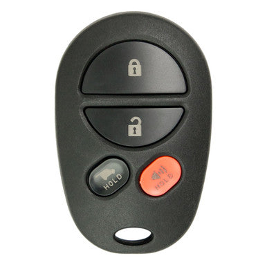 Keyless2Go Toyota 4-Button Remote GQ43VT20T 89742-0C040 - keyless2go