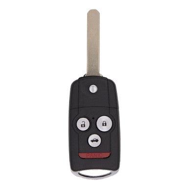 Keyless2Go 4 Button Flip Remote Key Replacement for Acura OUCG8D-439H-A / 35111-SEP-306 / 35111-SEP-307 - keyless2go