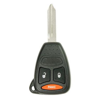 Keyless2Go 3 Button Remote Head Key Replacement For Dodge KOBDT04A - keyless2go