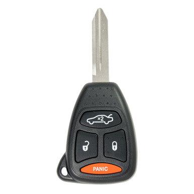 Keyless2Go 4 Button Remote Head Key Replacement For Dodge Jeep Chrysler KOBDT04A - keyless2go