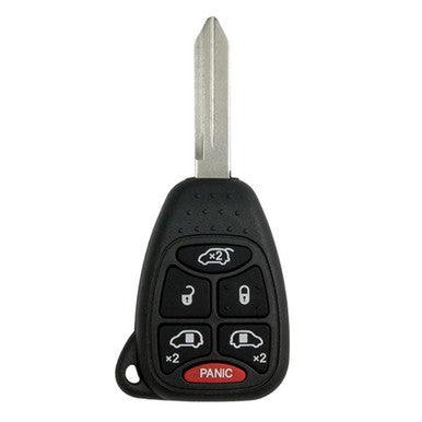 Keyless2Go 6 Button Remote Head Key Replacement for Chrysler Dodge M3N5WY72XX 05183683AA - keyless2go