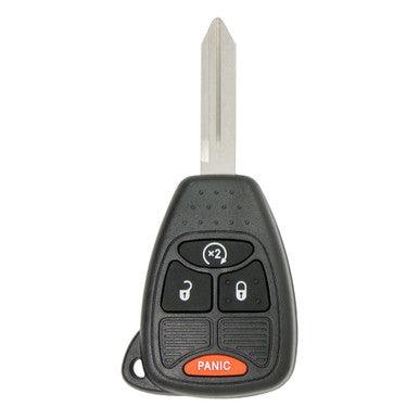 Keyless2Go 4 Button Remote Head Key Replacement for Dodge Jeep OHT692713AA - keyless2go